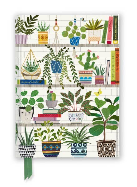 Books & Plants Journal by Georgia Breeze