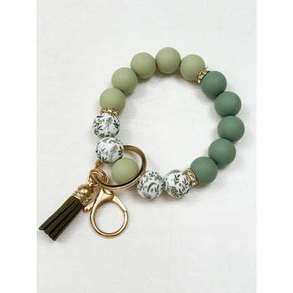 Botanical Keychain Wristlet