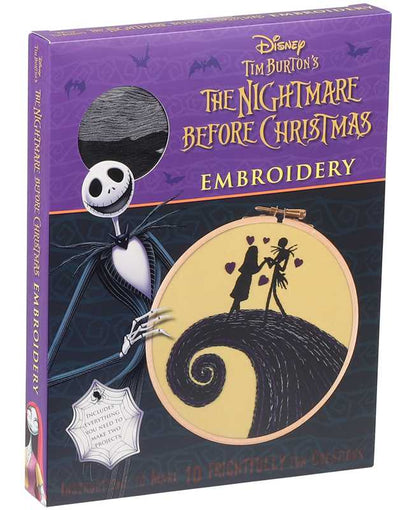 Disney Tim Burton's The Nightmare Before Christmas Embroidery by Deborah Wilding