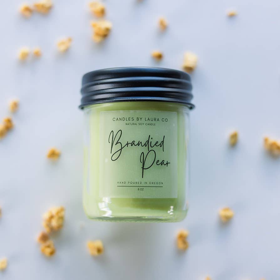 Brandied Pear Soy Jar Candle