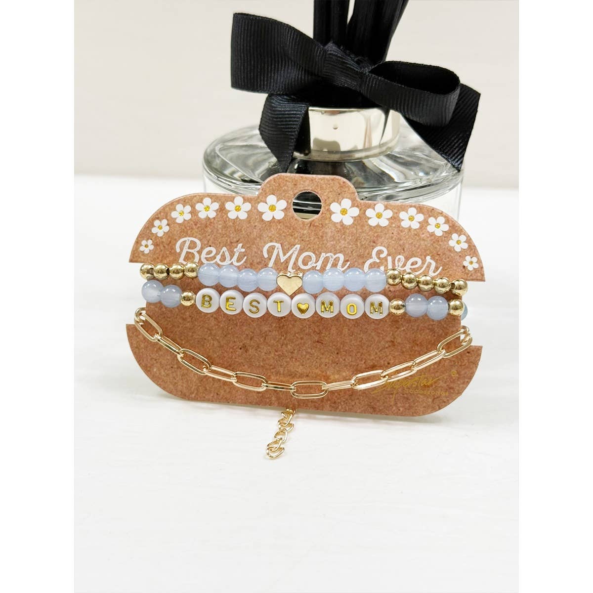 Best Mom Bracelet Set
