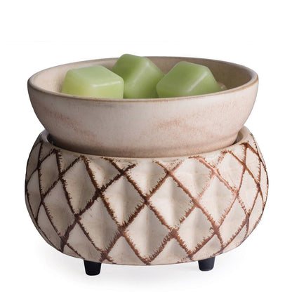 Lattice 2-in-1 Wax and Candle Warmer