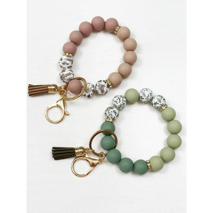 Botanical Keychain Wristlet