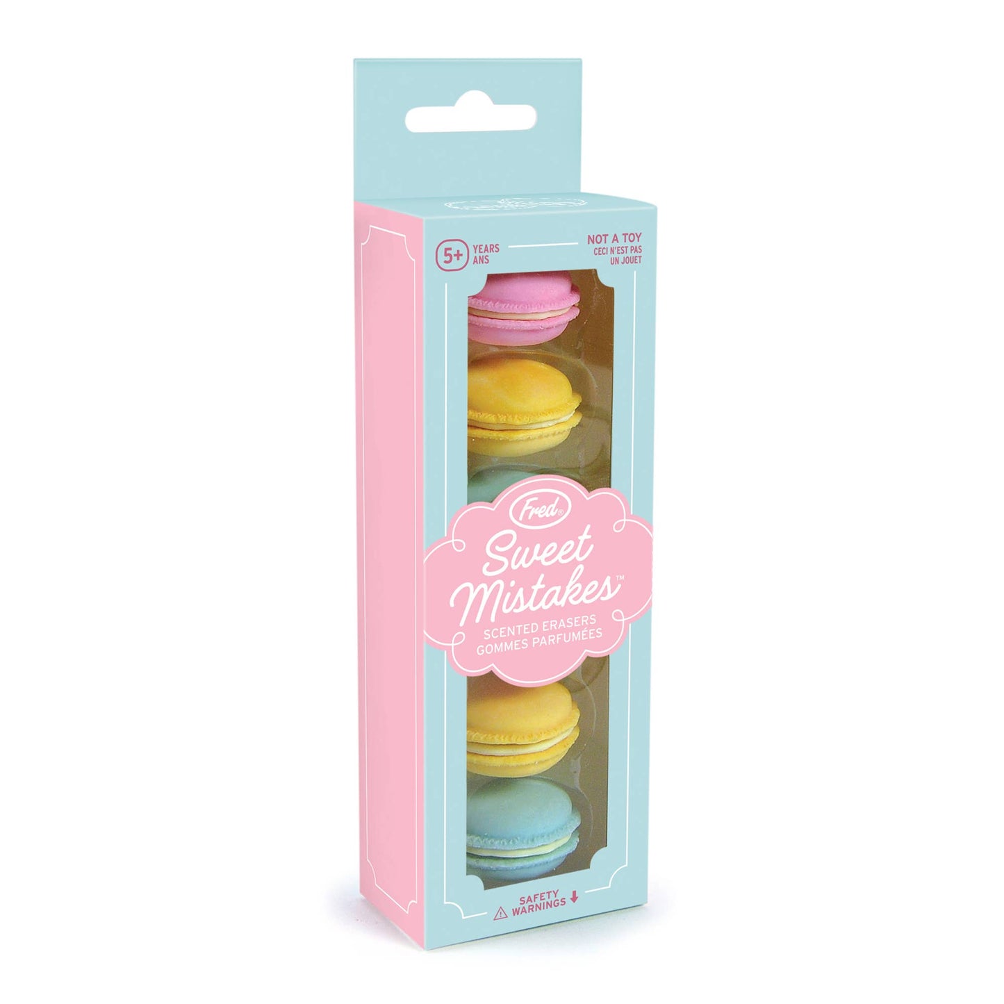 Sweet Mistakes - Macaron Erasers