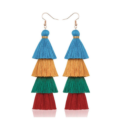 Bohemian Long Tassel Earrings