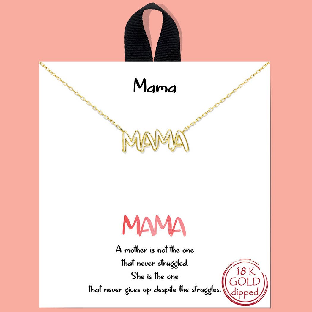 Mama Charm Necklace