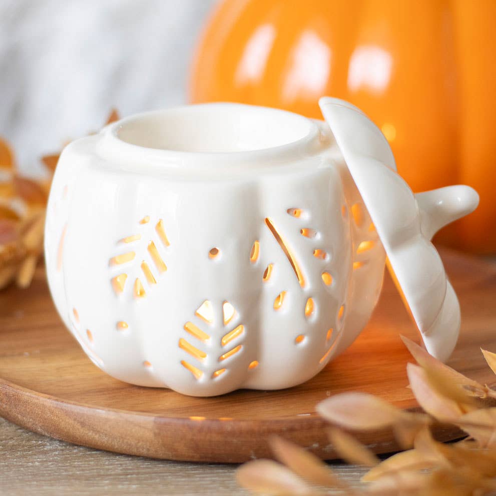 White Pumpkin Oil Burner