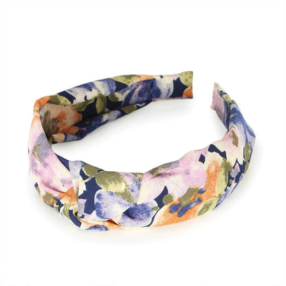 Floral Print Knotted Headband