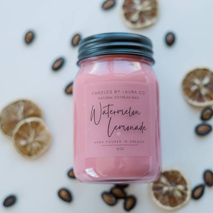 Watermelon Lemonade Soy Candle