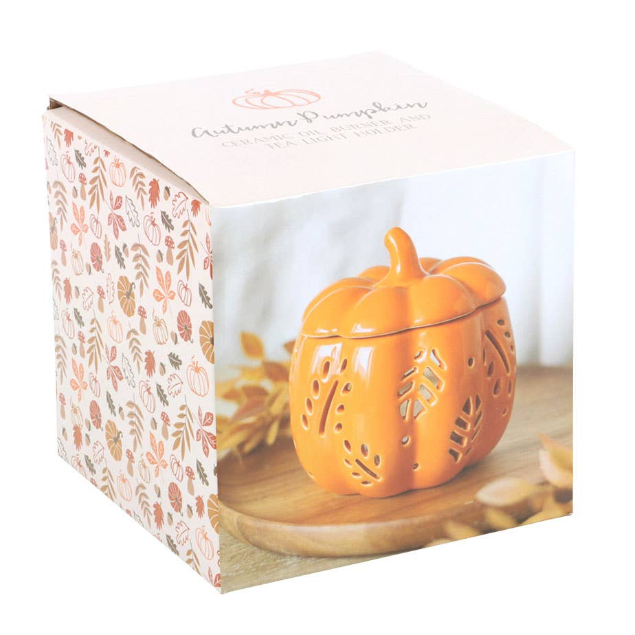 Orange Pumpkin Oil Burner