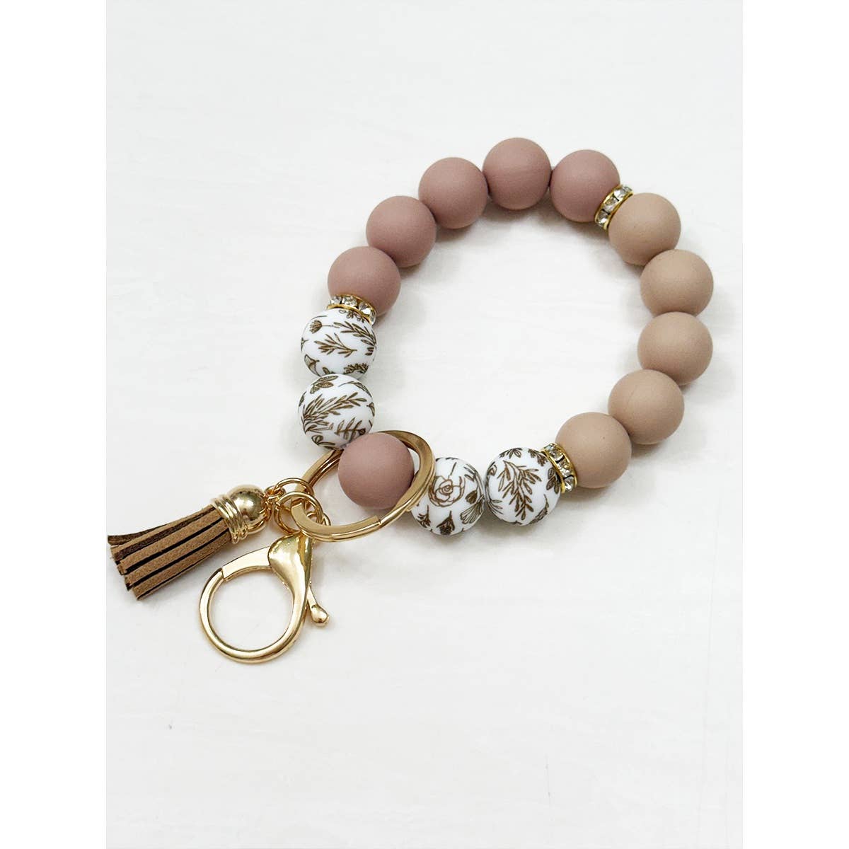 Botanical Keychain Wristlet