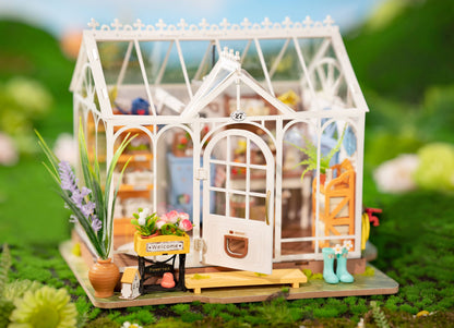 DIY Miniature House Kit: Dreamy Garden House