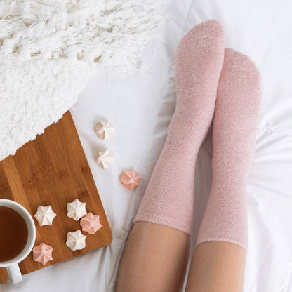 "You Had Me At Aloe" Super Soft Spa Socks