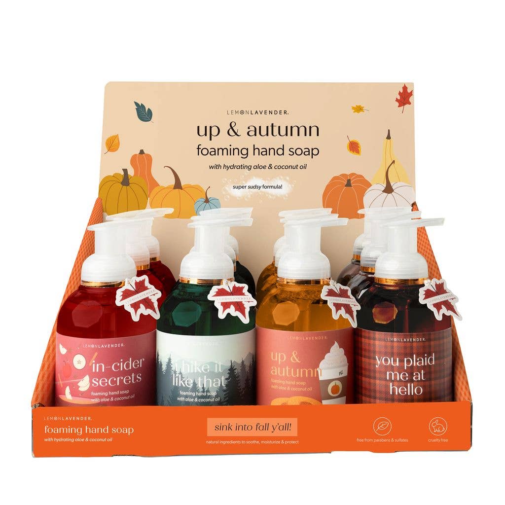 "Up & Autumn" Collection Foaming Hand Soap