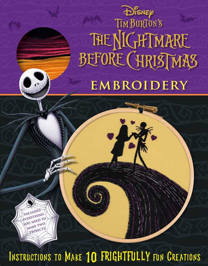 Disney Tim Burton's The Nightmare Before Christmas Embroidery by Deborah Wilding