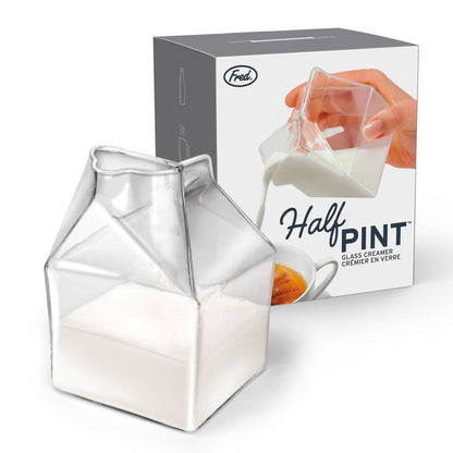 Half Pint Milk Carton Creamer