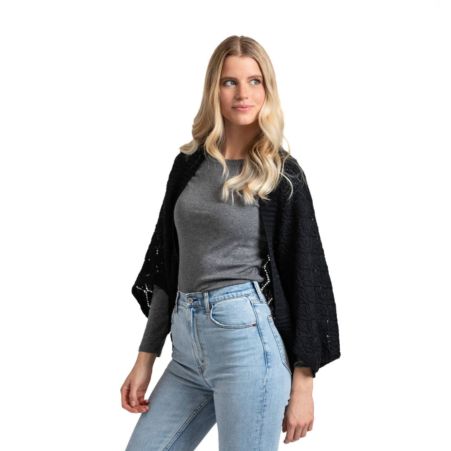 Convertible Knit Shrug