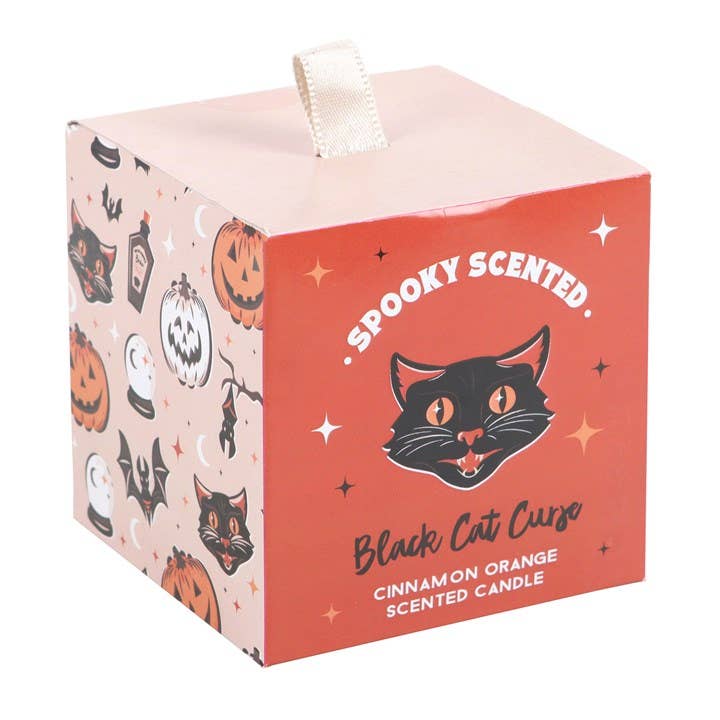 "Black Cat Curse" Cinnamon Orange Candle