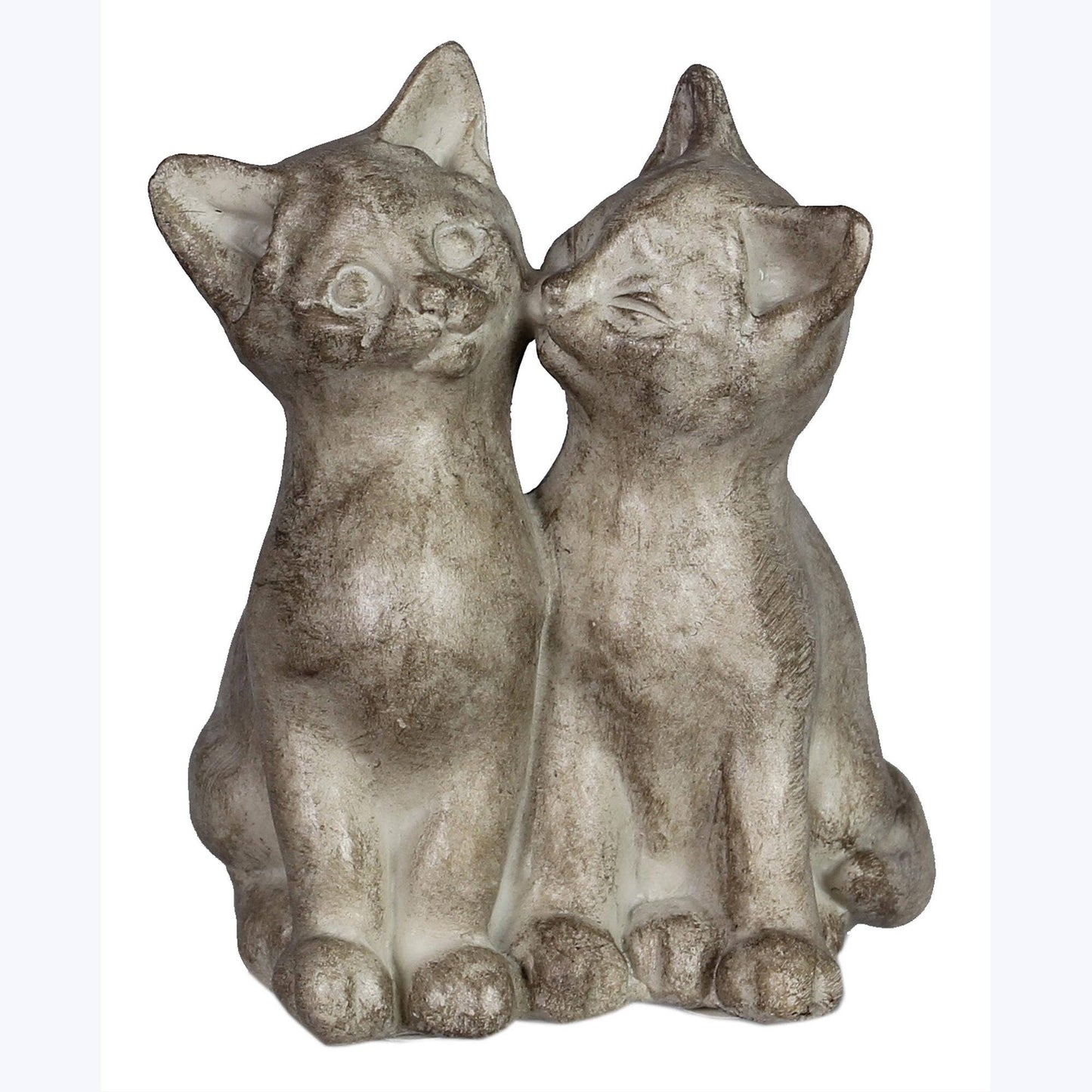 Resin Snuggling Cats Figurine