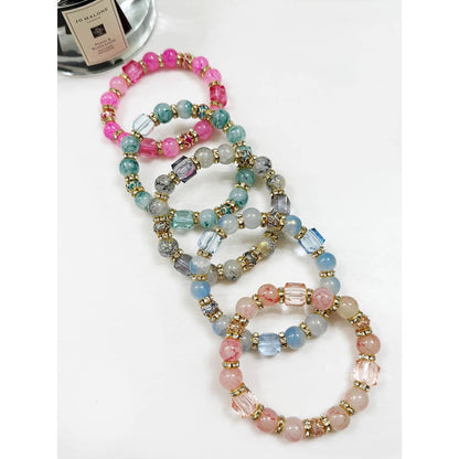 Elegant beaded bracelets