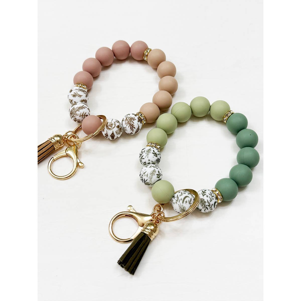 Botanical Keychain Wristlet