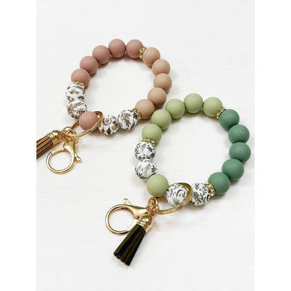 Botanical Keychain Wristlet