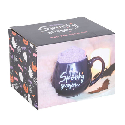 Spooky Season Mug and Socks Set