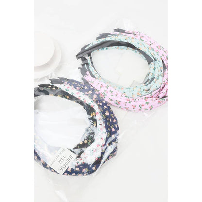 Ditsy Rose Knotted Headband