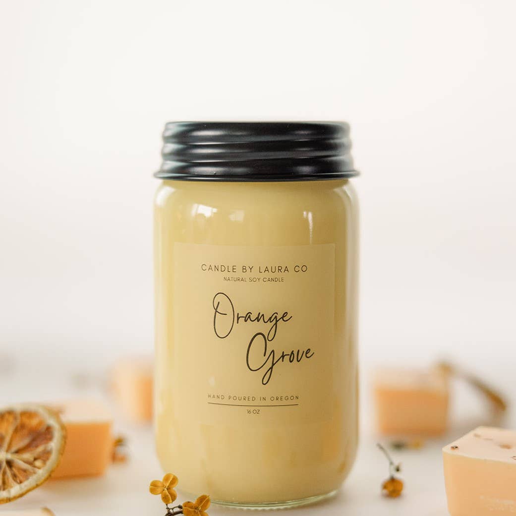 Orange Grove Soy Candle