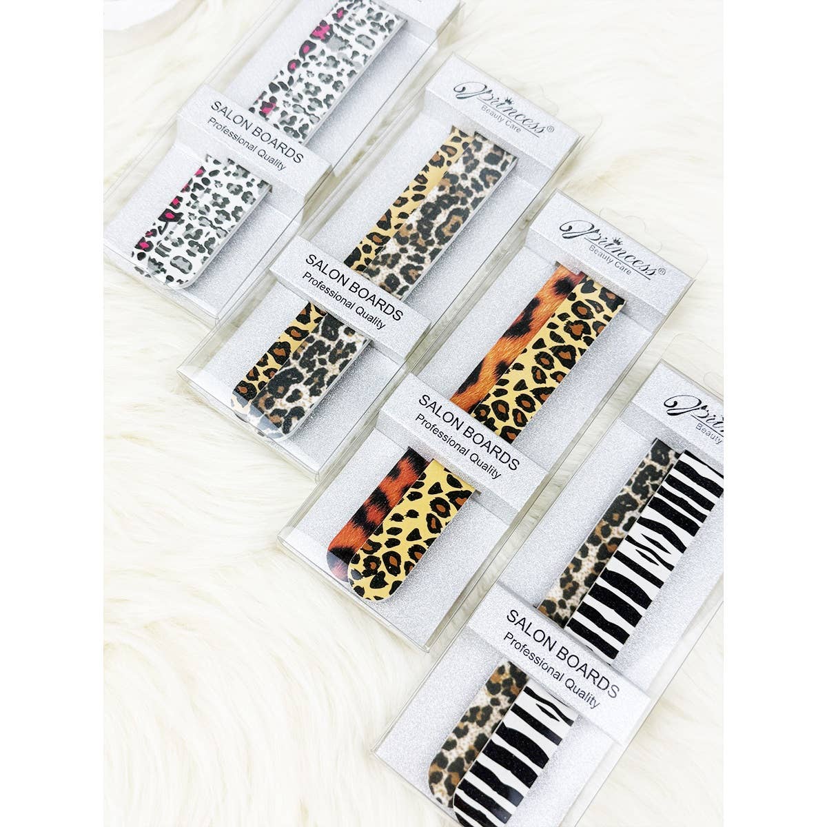 Leopard Print Nail File Set
