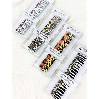 Leopard Print Nail File Set