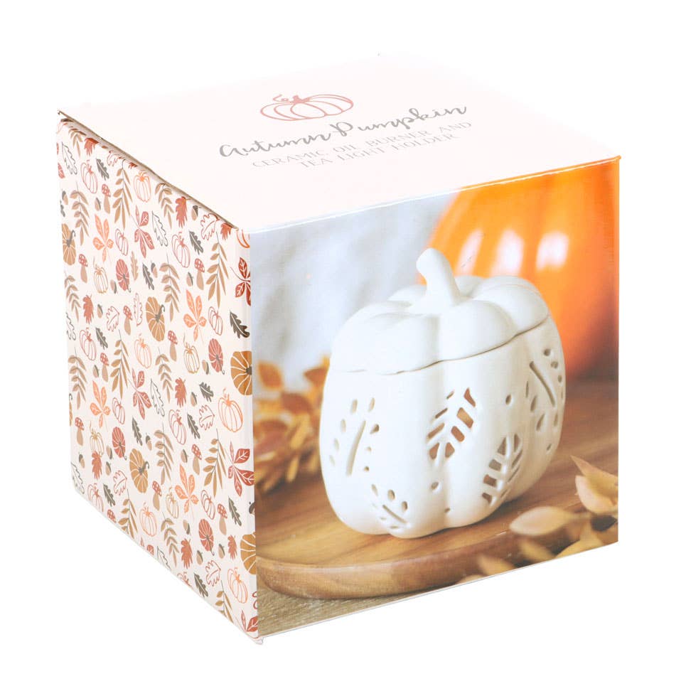 White Pumpkin Oil Burner