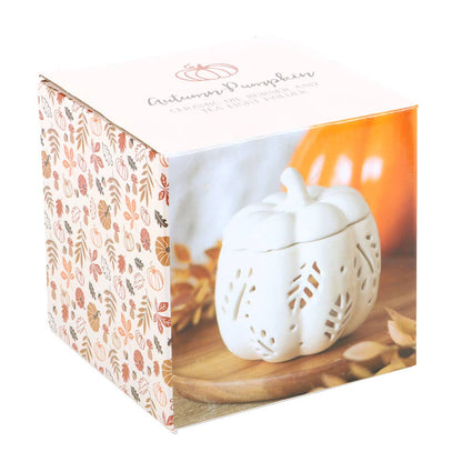 White Pumpkin Oil Burner