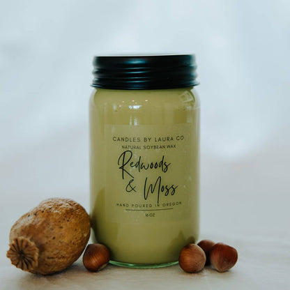 Redwoods and Moss Soy Jar Candle