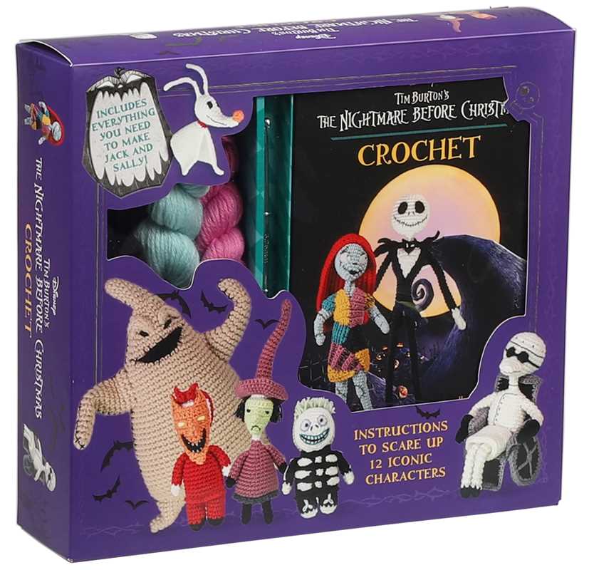 Disney Tim Burton's The Nightmare Before Christmas Crochet by Ilaria Caliri