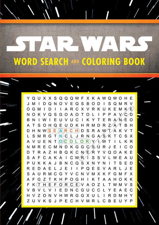 Star Wars: Word Search and Coloring Book