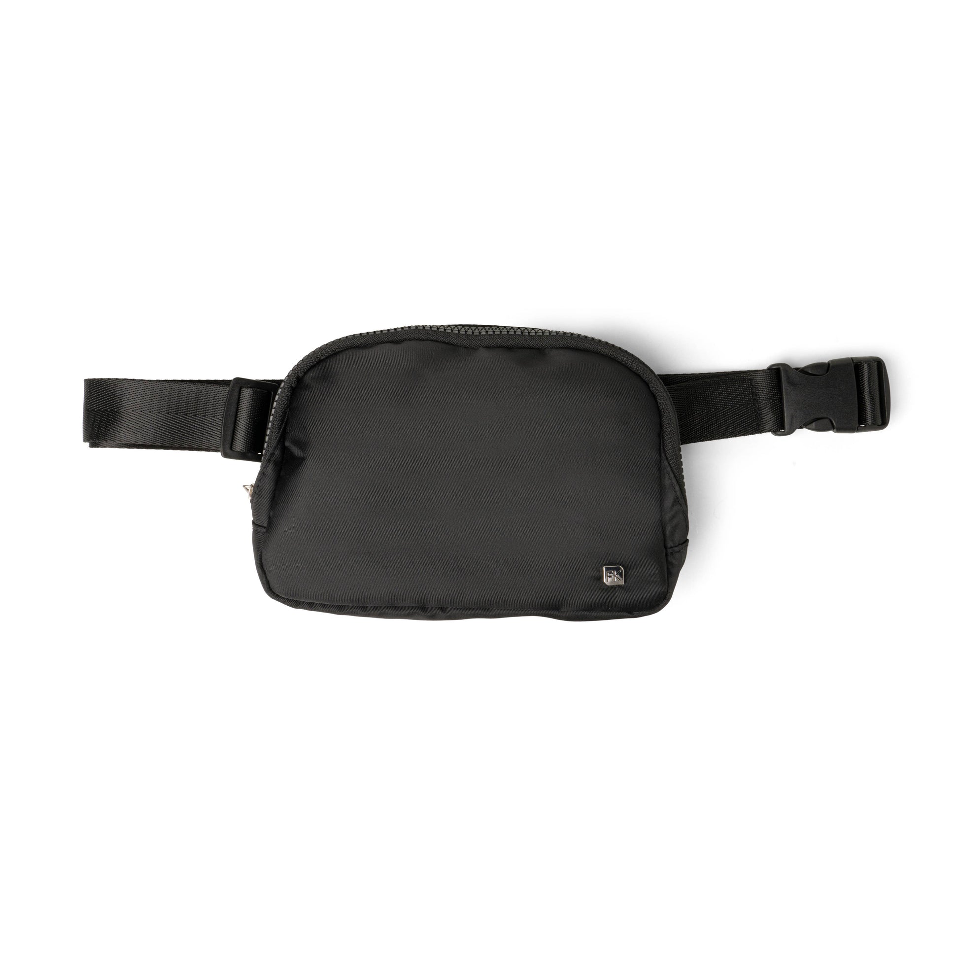 Fitkicks airlight belt bag in black.