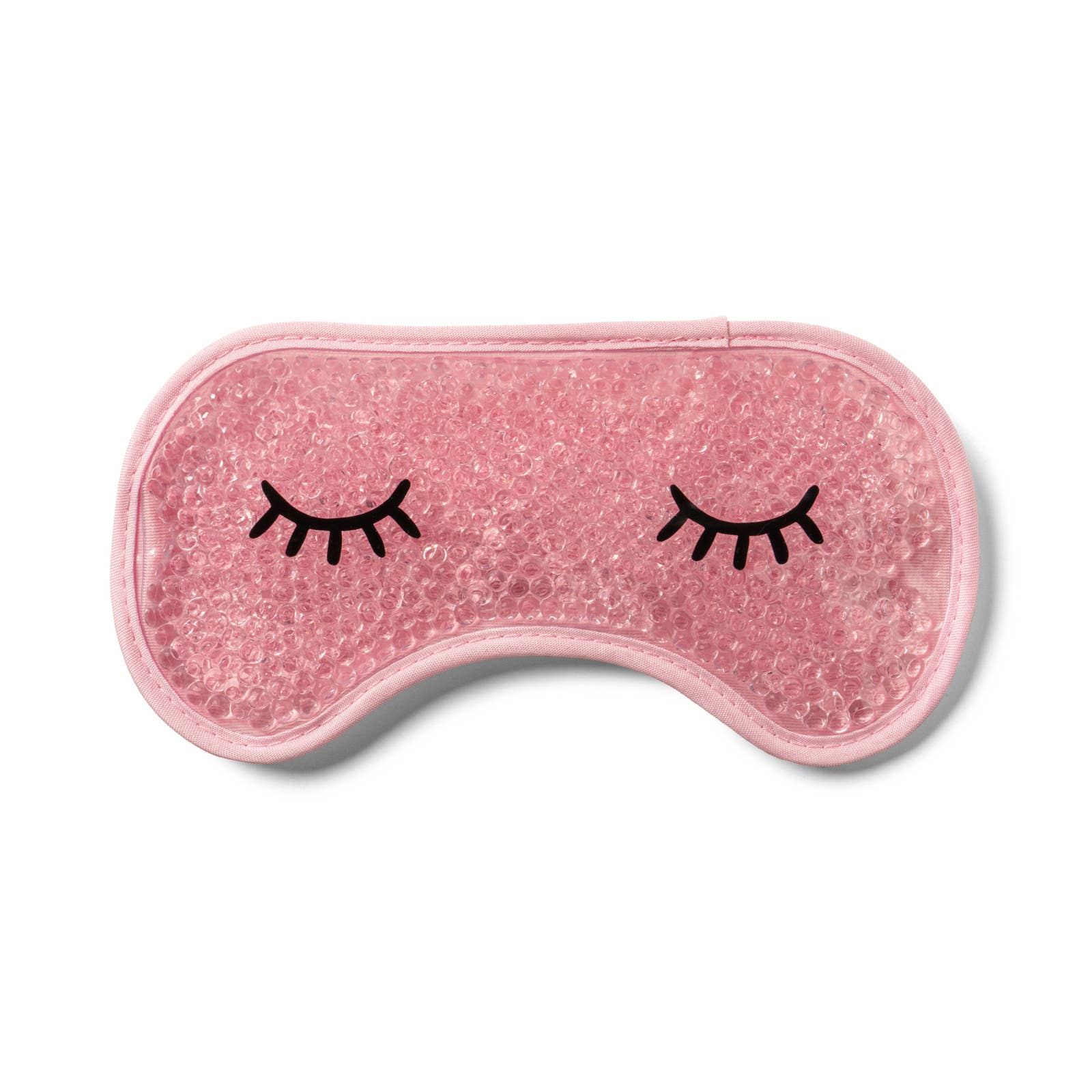 Hot and cold gel eye mask from Lemon Lavender in pink.