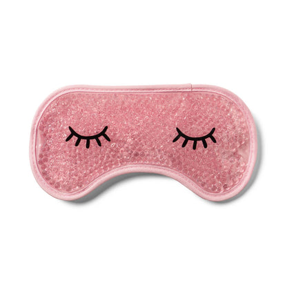 Hot and cold gel eye mask from Lemon Lavender in pink.