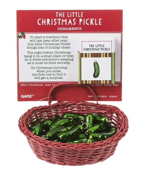 Mini Pickle Ornament