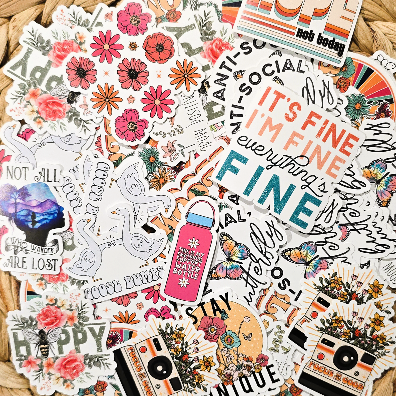 Mystery sticker assortment