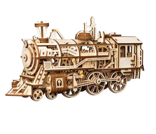 3D Wooden Puzzle: Train