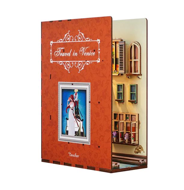Travel in Venice Book Nook DIY kit from Hands Craft