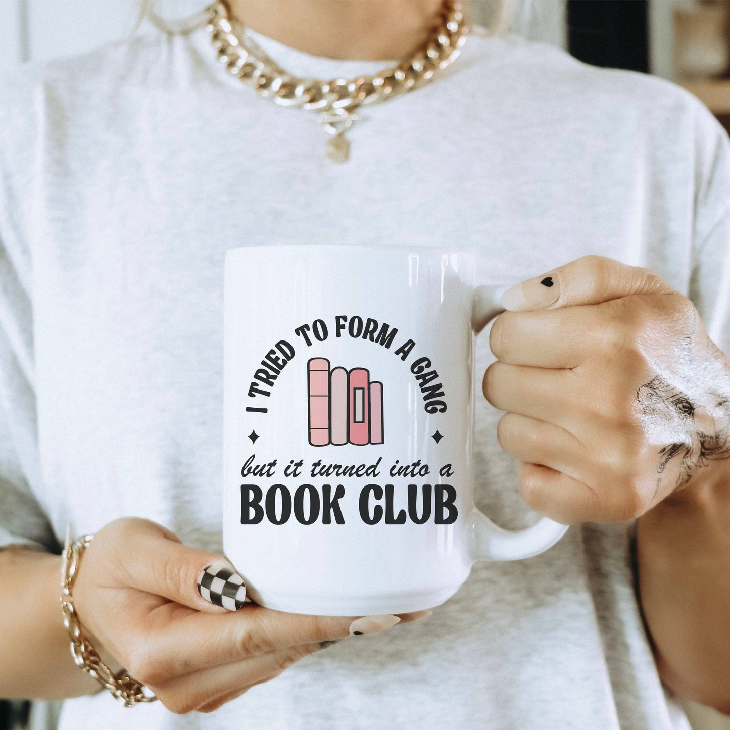 I Tried to Form A Gang But It Turned Into a Book Club Coffee