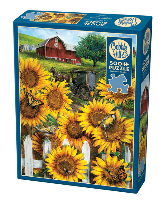 Country Paradise 500pc puzzle