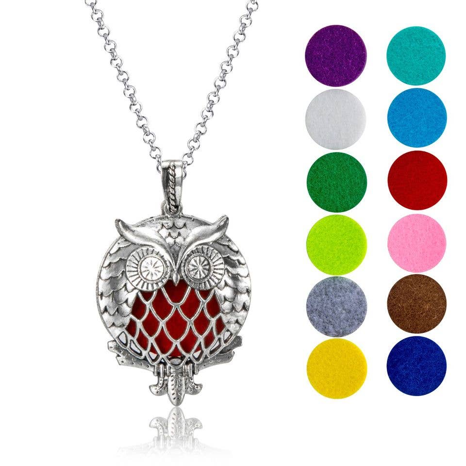 Owl Diffuser Necklace