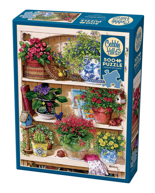 Flower Cupboard 500pc puzzle