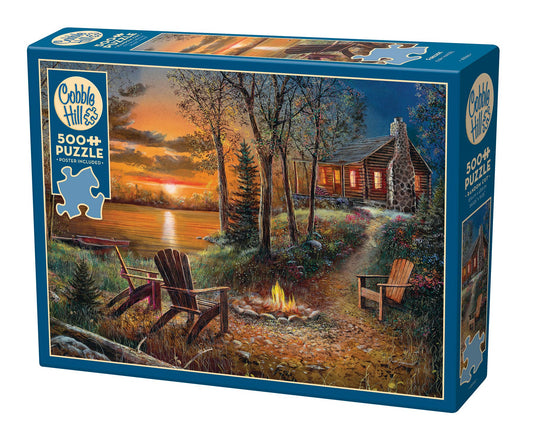 Fireside 500pc puzzle