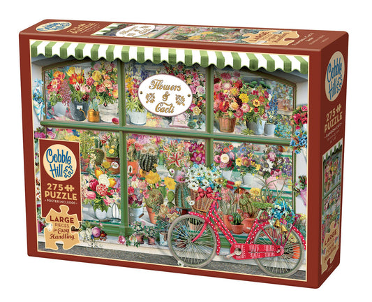 Flowers and Cacti Shop 275pc puzzle